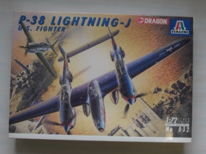 ITALERI 1/72 032 P-38J LIGHTNING